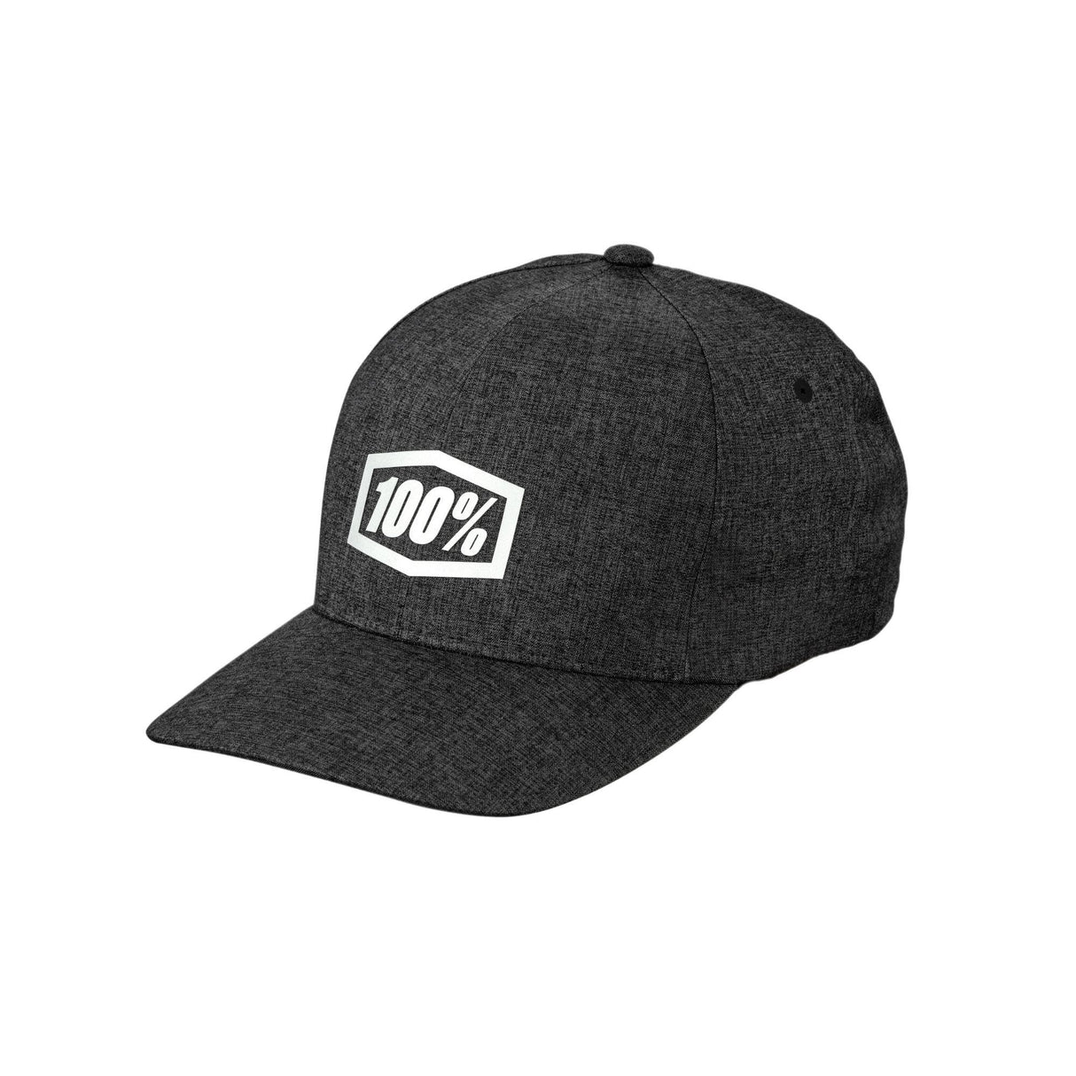 100% Generation X-Fit Hat Charcoal