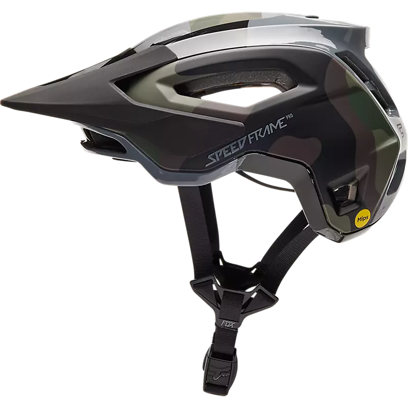 Fox Racing Speedframe Pro MTB Helmet Olive Camo