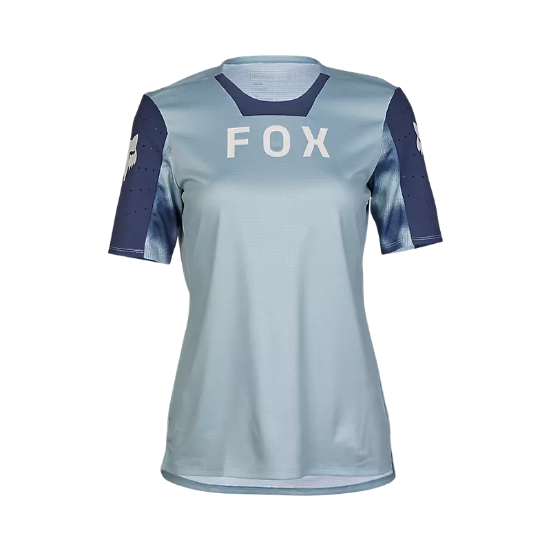 Fox Racing Womens Defend Short Sleeve Jersey Taunt