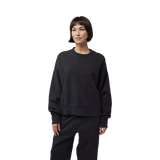 Fox Racing Womens Wordmark Oversized Crew Pullover