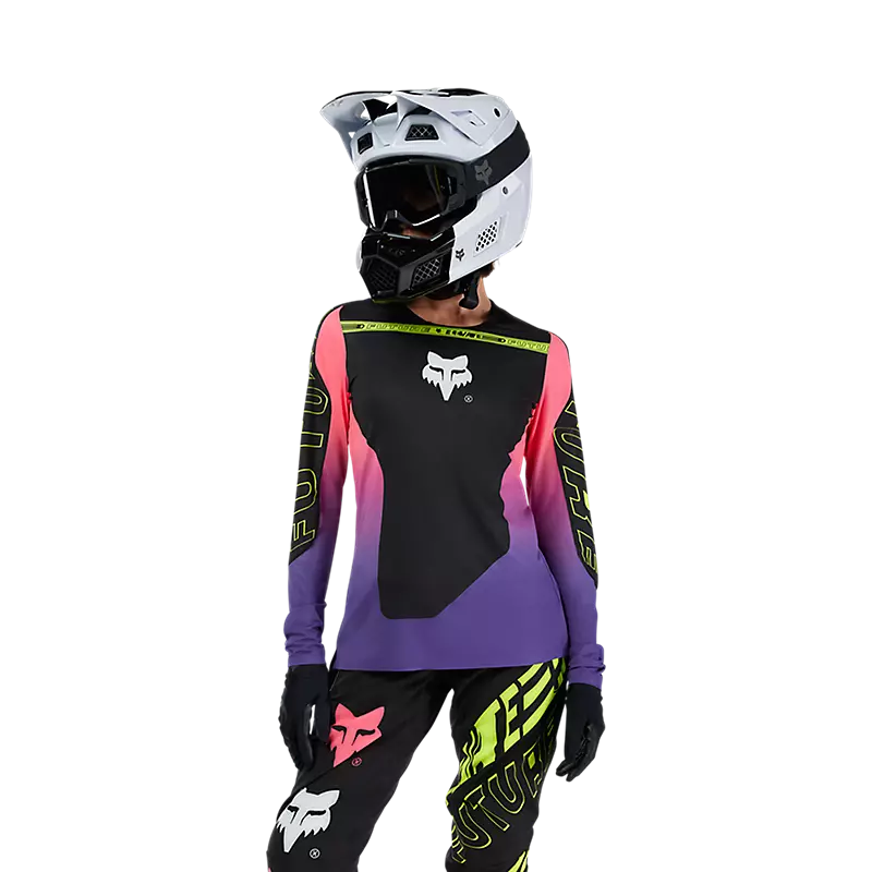 Fox Racing Womens Flexair Long Sleeve Jersey Elevated