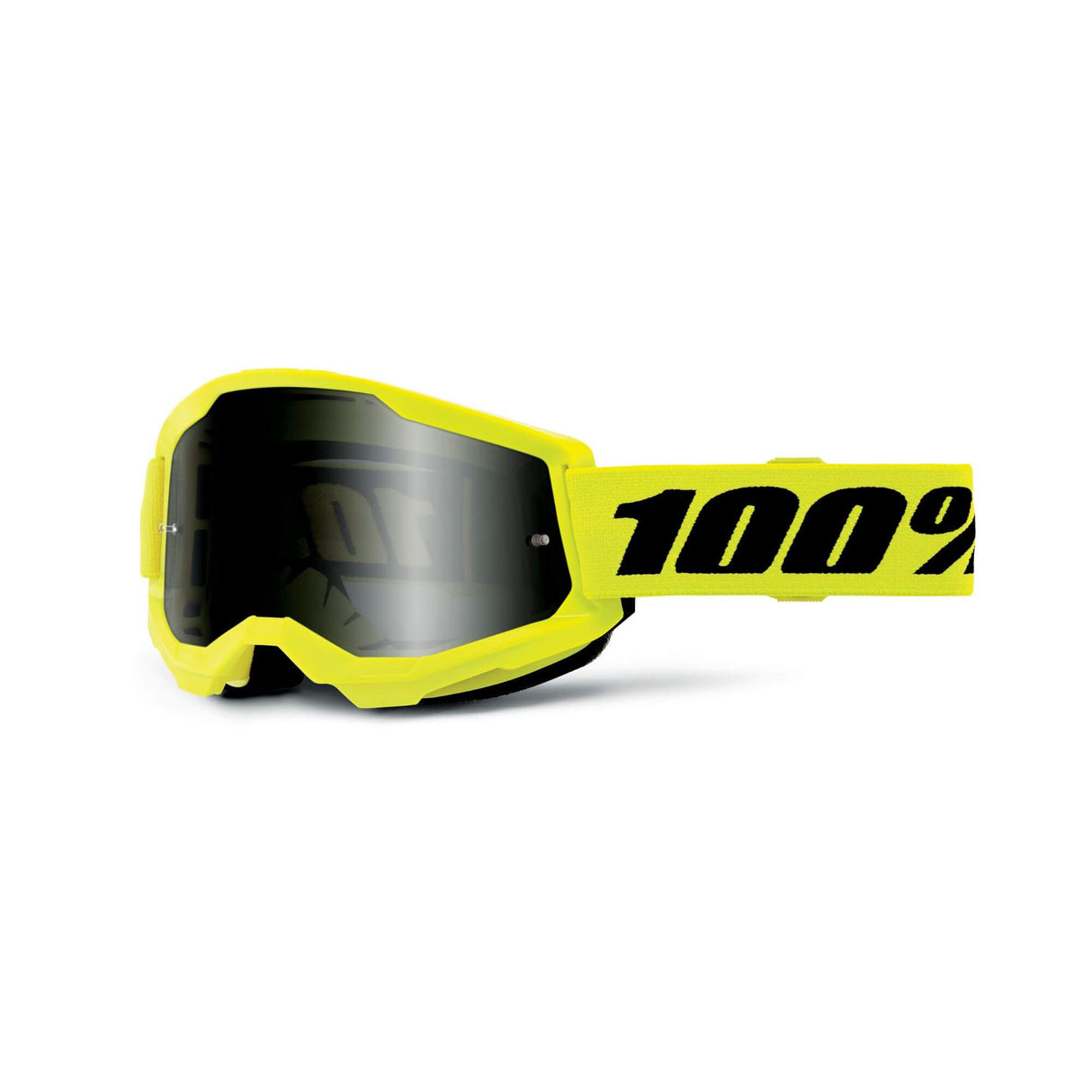 100% Strata 2 Sand Goggle Smoke Lens